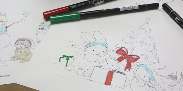 FREE Holiday Themed Coloring Pages