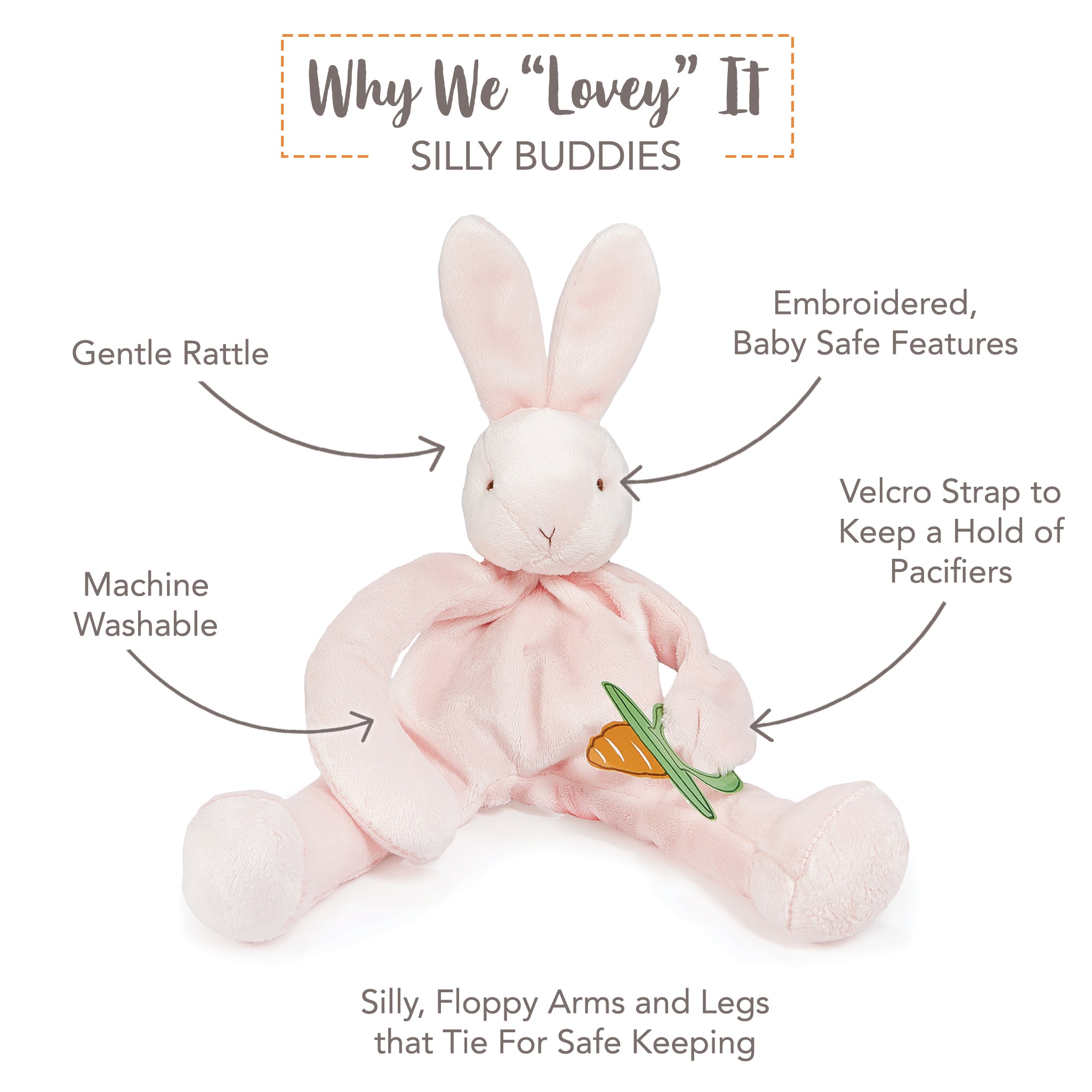 Go Go Baby! Blossom Gift Set - Pink-Gift Set-SKU: - Bunnies By The Bay