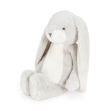 Plush toy with long ears on a white background