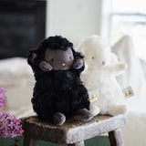 Wee Kiddo the Lamb - Black-Stuffed Animal-SKU: - Bunnies By The Bay