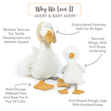 Avery The Aviator Snow Goose-Stuffed Animal-SKU: 106004 - Bunnies By The Bay
