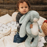 Big 20" Floppy Nibble Bunny - Stormy Blue-Stuffed Animal-SKU: 104424 - Bunnies By The Bay