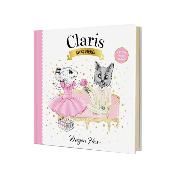 Claris The Mouse Book - Claris Says Merci Board Book-Book-SKU: 190189 - Bunnies By The Bay
