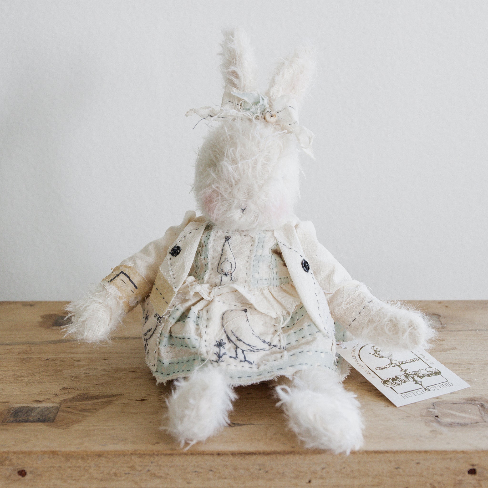 Hutch Studio - Birdsong Sisters Collection | Betti Birdsong-Hutch Studio Original-SKU: - Bunnies By The Bay