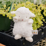 Wee Kiddo the Lamb - White-Stuffed Animal-SKU: - Bunnies By The Bay