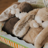 Tiny 8" Nibble Bunny - Almond Joy-Stuffed Animal-SKU: - Bunnies By The Bay