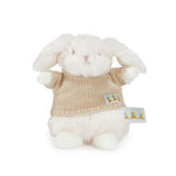 Wee Petal Bunny with Tan Sweater-Stuffed Animal-SKU: - Bunnies By The Bay