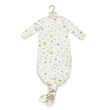 Image of Glad Dreams Knotty Nighty & Night Cap-Apparel-Bunnies By the Bay-0-3 months-Yellow Stars-bbtbay