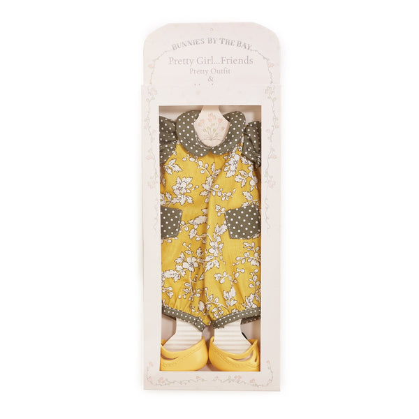Mustard Seed Romper - Doll Clothes-Doll-Bunnies By The Bay