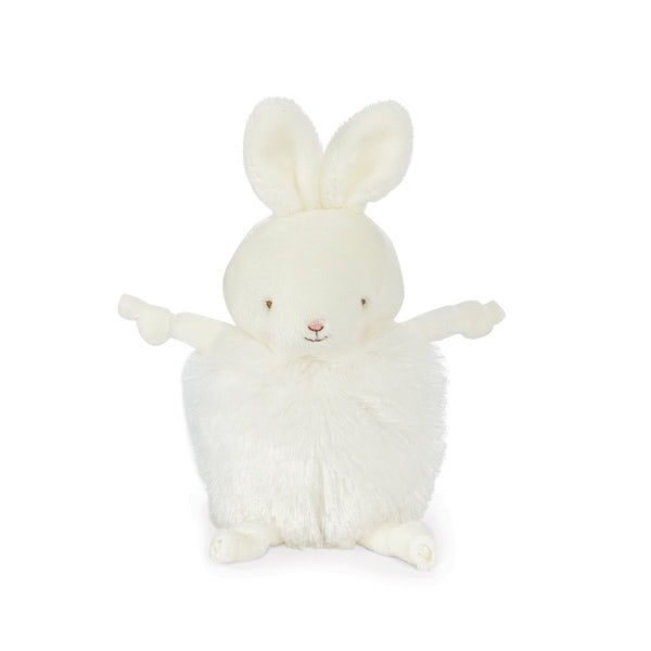 Roly Poly Bun Bun - White Bunny-Stuffed Animal-SKU: 101065 - Bunnies By The Bay