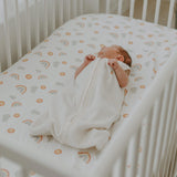 Little Sunshine Crib Sheet-SKU: - Bunnies By The Bay
