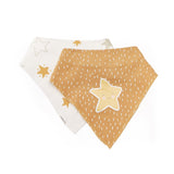 Little Star Dribble Bibs - 2 Pack-Accesories-SKU: 103171 - Bunnies By The Bay