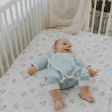 Ahoy Crib Sheet-SKU: 103130 - Bunnies By The Bay