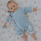 Ahoy Crib Sheet-SKU: 103130 - Bunnies By The Bay