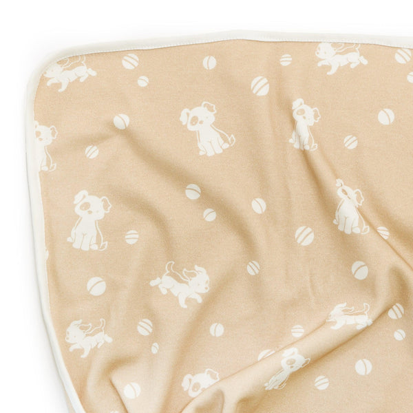 Skipit's Organic Receiving Blanket-Bud Bunny and Skipit Puppy-SKU: 104499 - Bunnies By The Bay