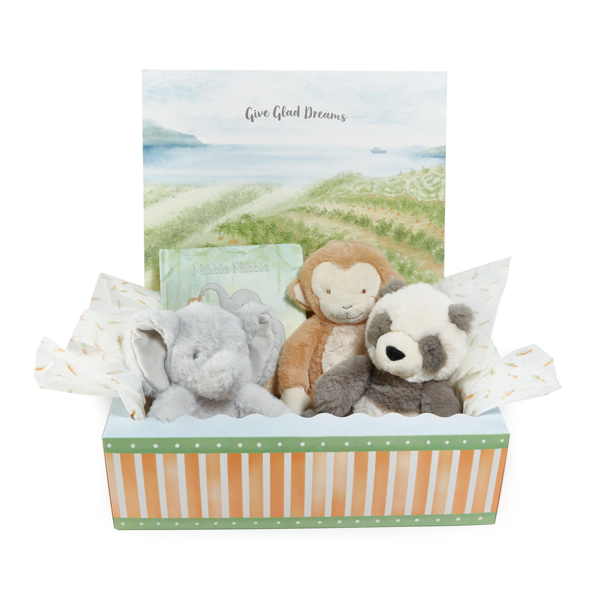 A Jungle Story Gift Set Jungle Stuffed Animals and Book Set
