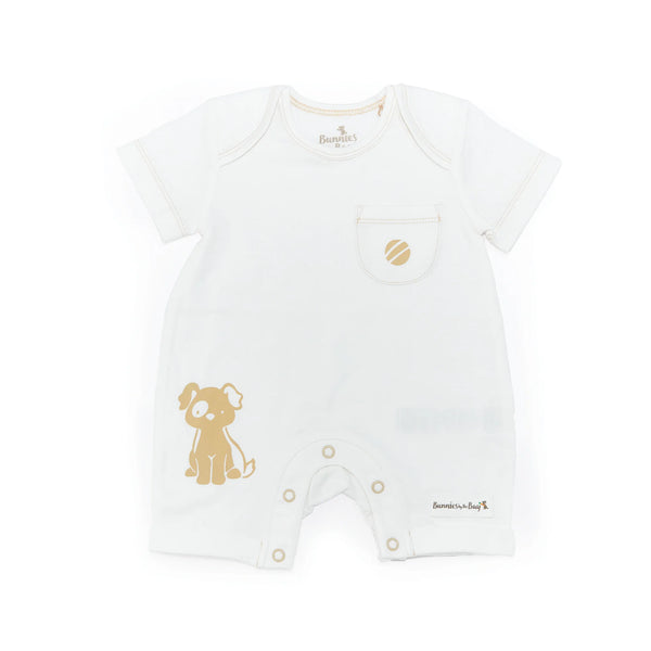 190105/190106: Skipit's Organic Play Romper-Bud Bunny and Skipit Puppy-SKU: 190105 - Bunnies By The Bay