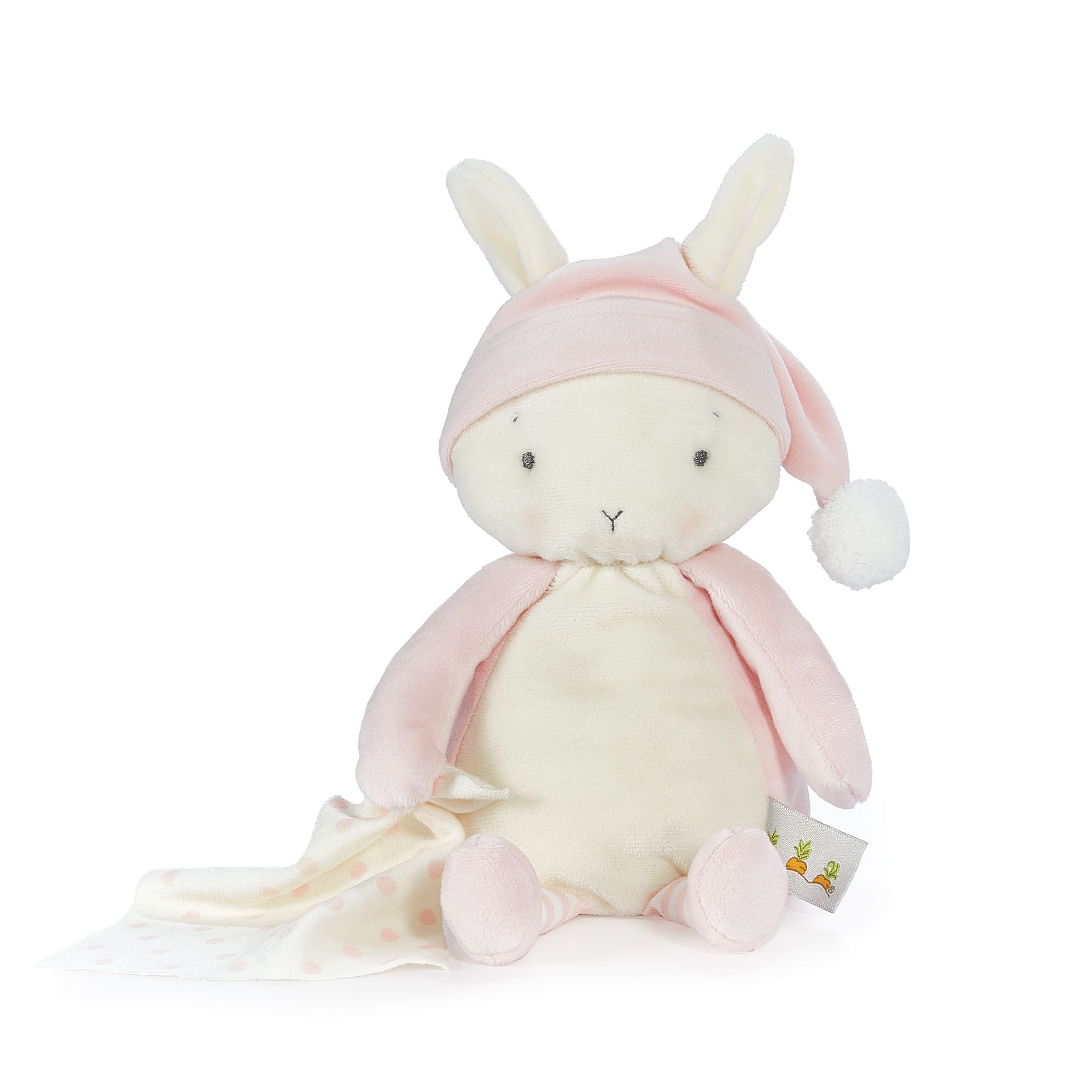 Sleepy Blossom Bunny | Stuffed Animal Bunny | Baby Lovey