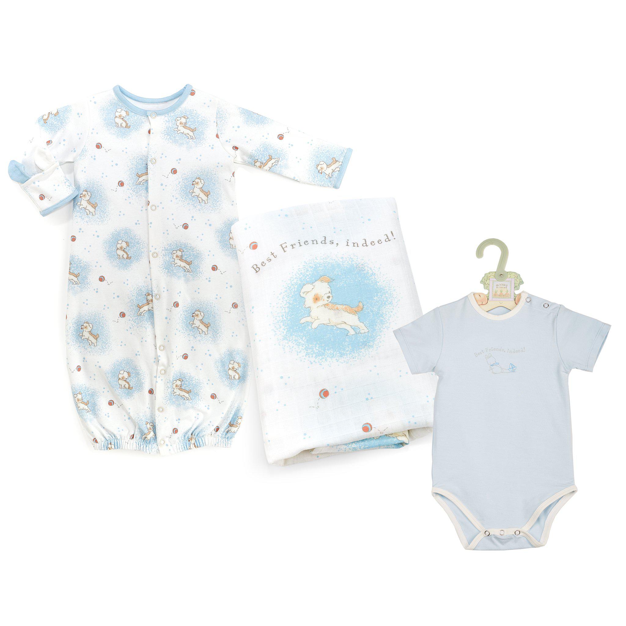 RETIRED Baby Boy Basics Newborn Cuddle Bundle