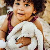 Wee Nibble 8" Cream Bunny-Stuffed Bunny-SKU: 101070 - Bunnies By The Bay