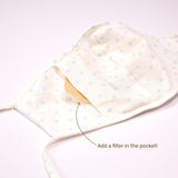 Adult Cloth Face Mask - Farm Kitty-Face Mask-SKU: 101137 - Bunnies By The Bay