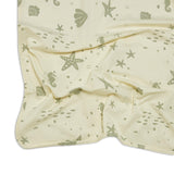 Kudaa Organic Print Receiving Blanket - Sugar Cookie-Clothing-SKU: 910213 - Bunnies By The Bay