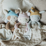Sleepy Blossom Bunny-Stuffed Animal-SKU: 190230 - Bunnies By The Bay