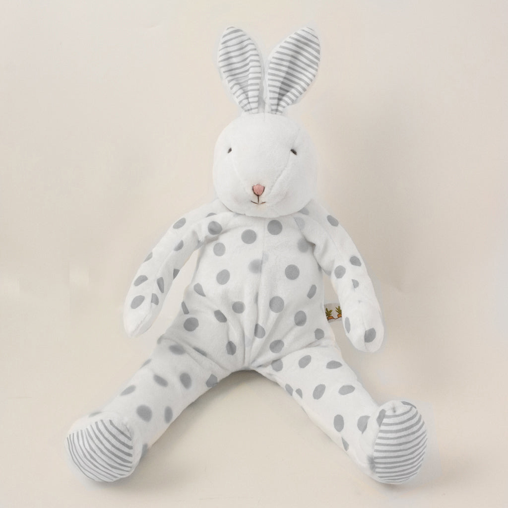 Polka dots Bunny Gray - Carrots Collection