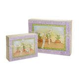RETIRED - Bloom Hooded Blanket and Buddy Gift Set-Retired-Bunnies By The Bay