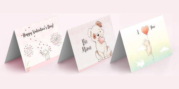 Free Print-At-Home Valentine Cards