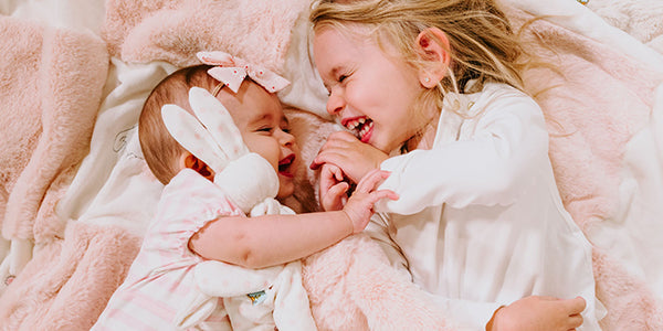 Sisters playing together