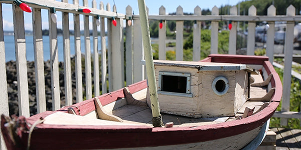 Outside boat decoration 