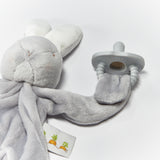 Bunnies Do Delight Gift Set - Bloom Gray-Baby Gift Sets-SKU: - Bunnies By The Bay