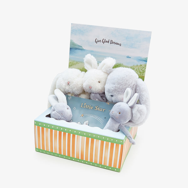 Glad Dreams Baby! Bloom Gift Set - Gray-Gift Set-SKU: - Bunnies By The Bay