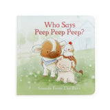 Who Says Peep Peep Board Book-Book-SKU: - Bunnies By The Bay