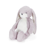 Plush toy rabbit with long ears on a white background