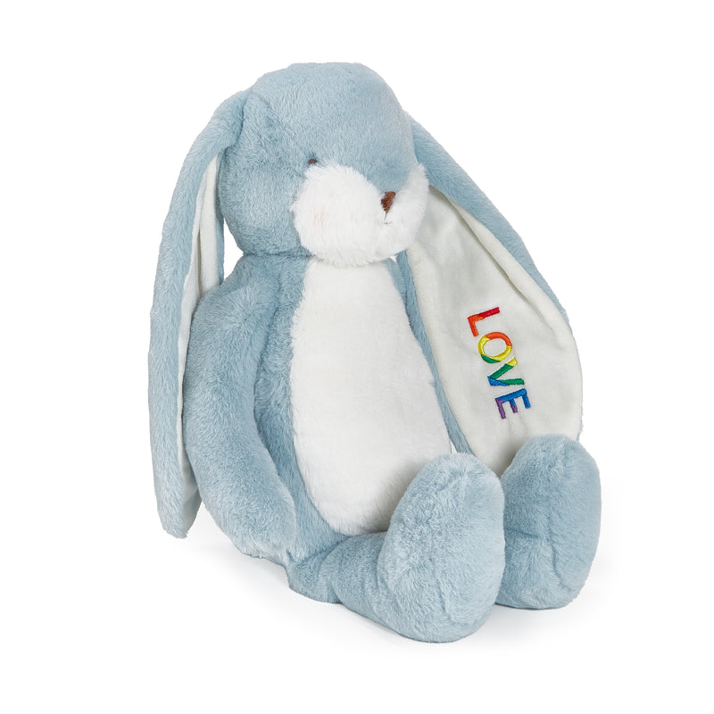 LOVE Sweet Floppy Nibble 16" Bunny - Stormy Blue-Stuffed Animal-SKU: 104428L - Bunnies By The Bay