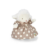 RETIRED - Kiddo's Closet Polka Dot Dress - Gray & Cream-Accessories-SKU: - Bunnies By The Bay