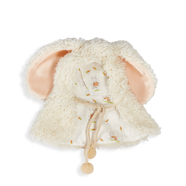 Kiddo's Closet Bunny Cape - Cream-Accessories-SKU: 151315 - Bunnies By The Bay