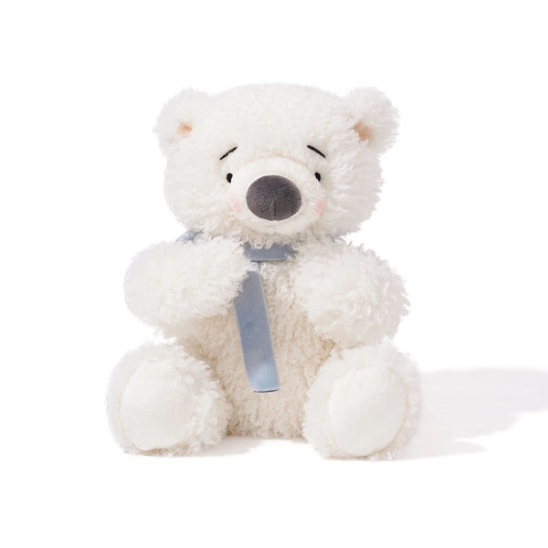 Boris The Polar Bear-Stuffed Animal-SKU: - Bunnies By The Bay