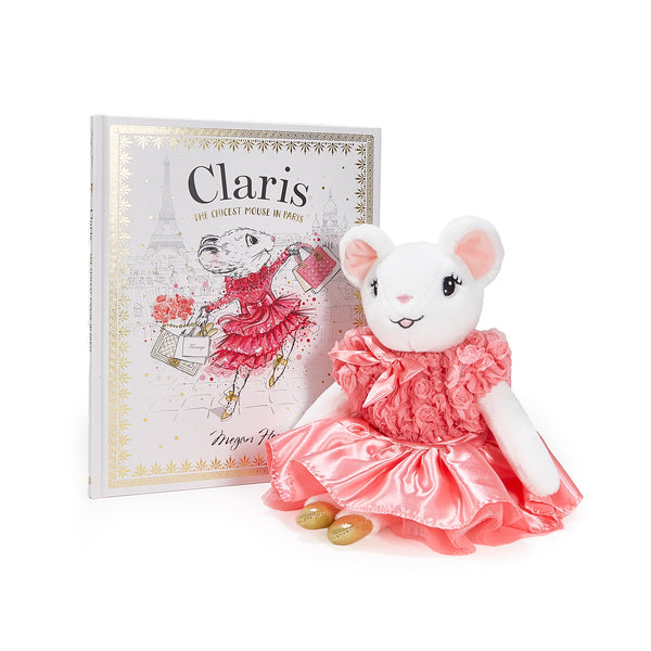 Claris The Mouse: The Chicest Mouse In Paris & Pink Plush Book Bundle-Book Bundle-SKU: 190383 - Bunnies By The Bay