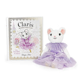 Claris The Mouse: The Secret Crown & Oh La La Lilac Plush Book Bundle-Book Bundle-SKU: 190384 - Bunnies By The Bay
