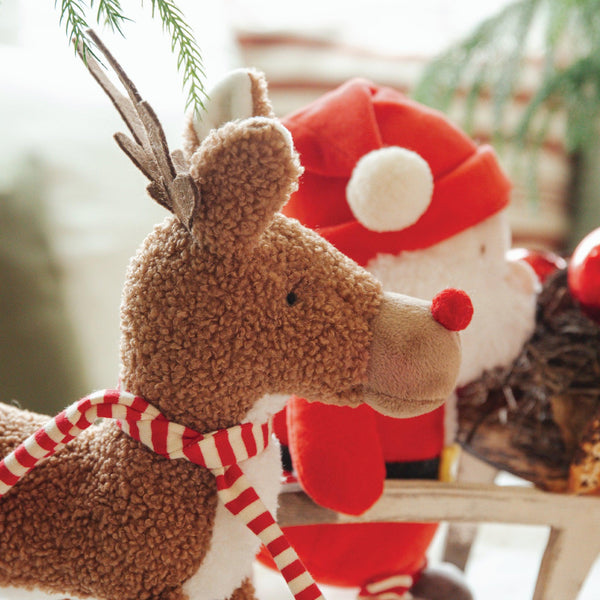 Rudie the Reindeer-Stuffed Animal-SKU: 190427 - Bunnies By The Bay