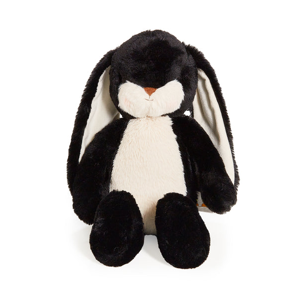 Little 12" Floppy Nibble Bunny – Black-Stuffed Animal-SKU: - Bunnies By The Bay
