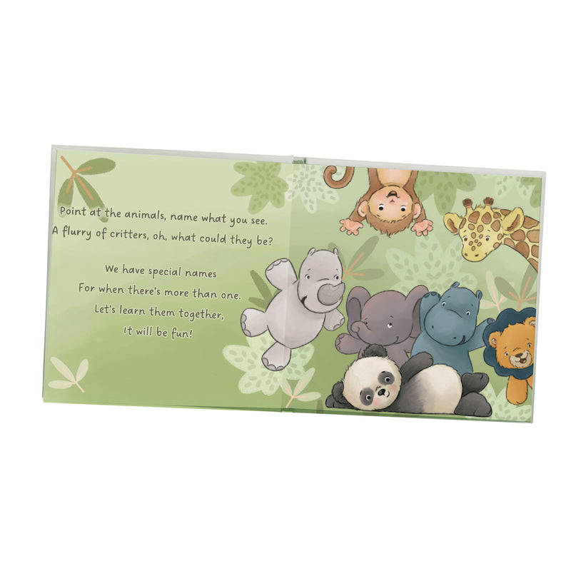 Critter Crews Board Book-Stuffed Animal-SKU: - Bunnies By The Bay