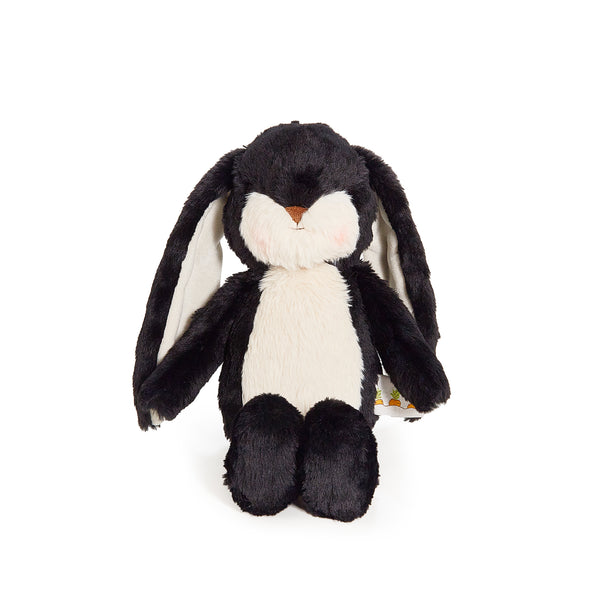 Wee 8" Floppy Nibble Bunny - Black-Stuffed Animal-SKU: - Bunnies By The Bay