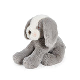 Bunnies by the Bay Little gray Mutt Puppy Dog stuffed animal plush toy, side view, baby safe, soft fur, Personalized Gift