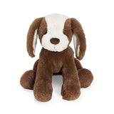 Bunnies by the Bay Sweet cocoa brown Mutt Puppy Dog stuffed animal plush toy, front view, baby safe, soft fur, Personalized Gift