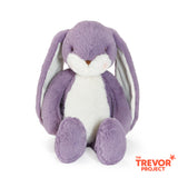 Little 12" Floppy Nibble Bunny - Amethyst-Stuffed Animal-SKU: - Bunnies By The Bay