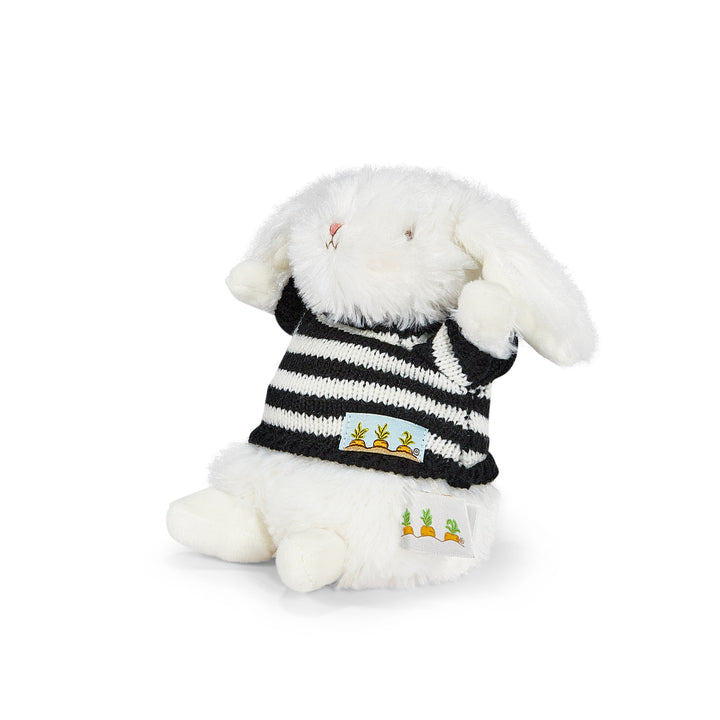 Kiddo's Closet Striped Sweater - Black & White-Accessories-SKU: 301243 - Bunnies By The Bay